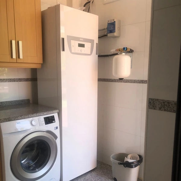 instalación aerotermia baxi