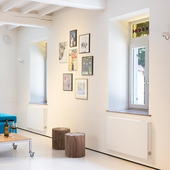 Aerotermia con radiadores