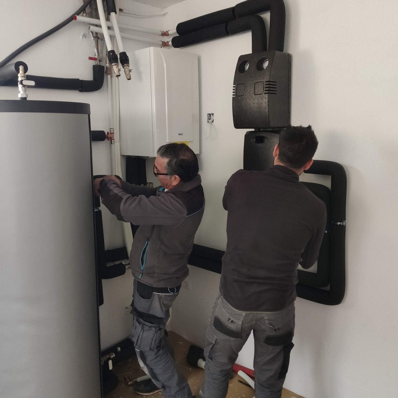 instalación de Aerotermia