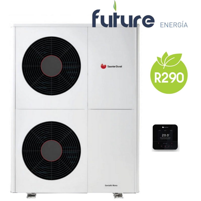 Instalación Aerotermia saunier duval air max 12