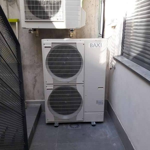 Aerotermia baxi unidad exterior