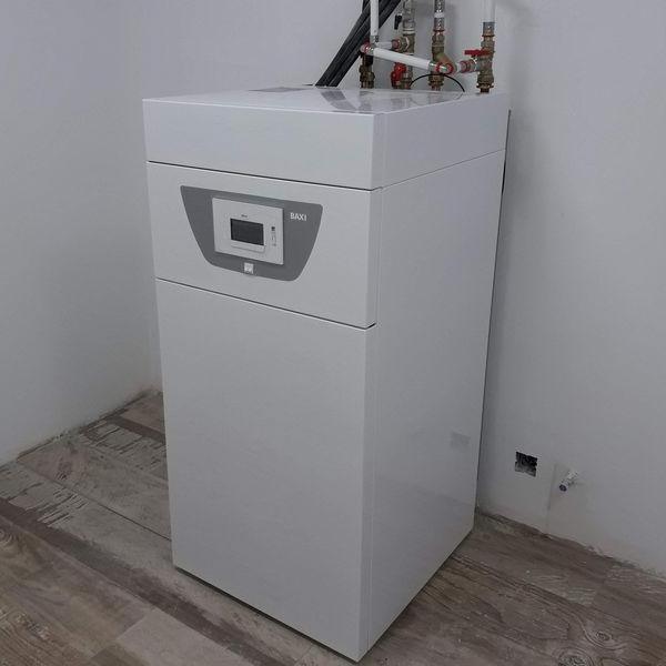 Aertotermia baxi con depósito de acs intergrado