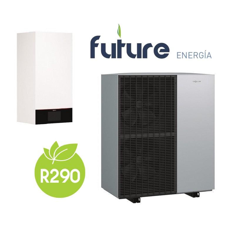 Aerotermia viessmann vitocal 150 A con R290