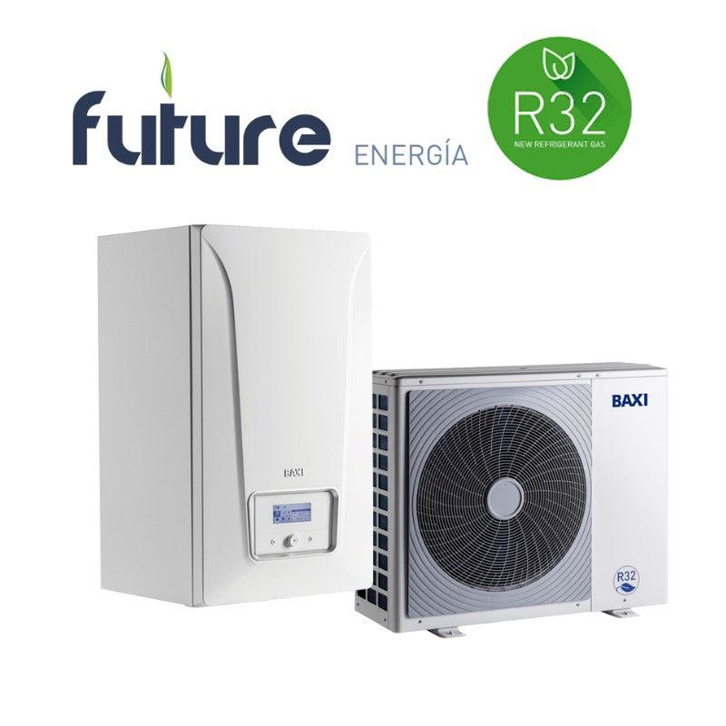 Pack instalación Aerotermia Baxi Mural iR32 8 Kw sin ACS. Viviendas hasta 160 m2 - Future Energía