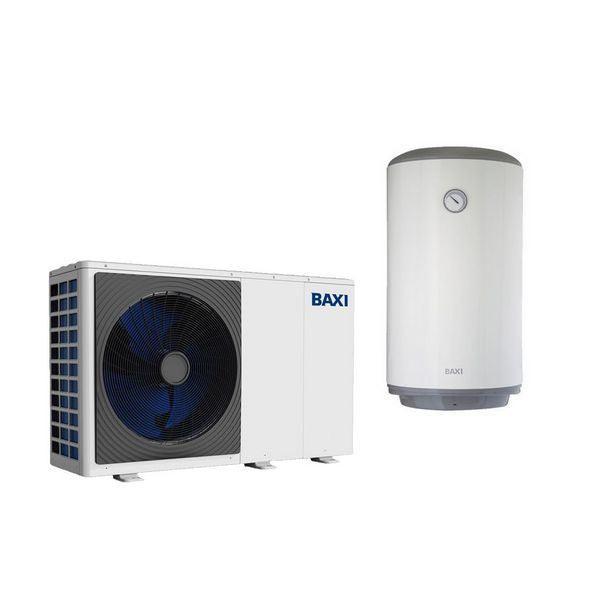 Aerotermia monobloc con termo de 100 litros