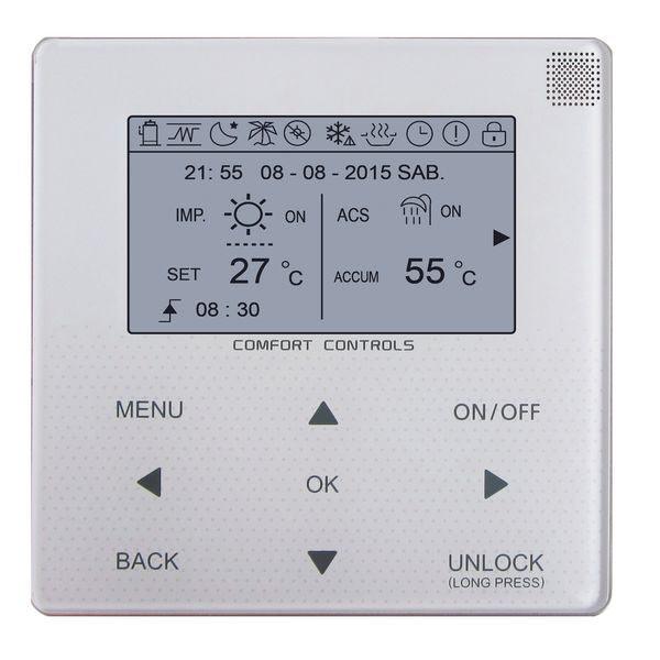 teclado aerotermia omnia ferroli