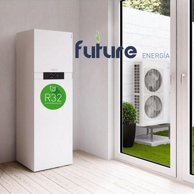 Pack Instalación Aerotermia Viessmann Vitocal 111-S 8 kw con ACS Viviendas Hasta 160 m2 - Future Energía