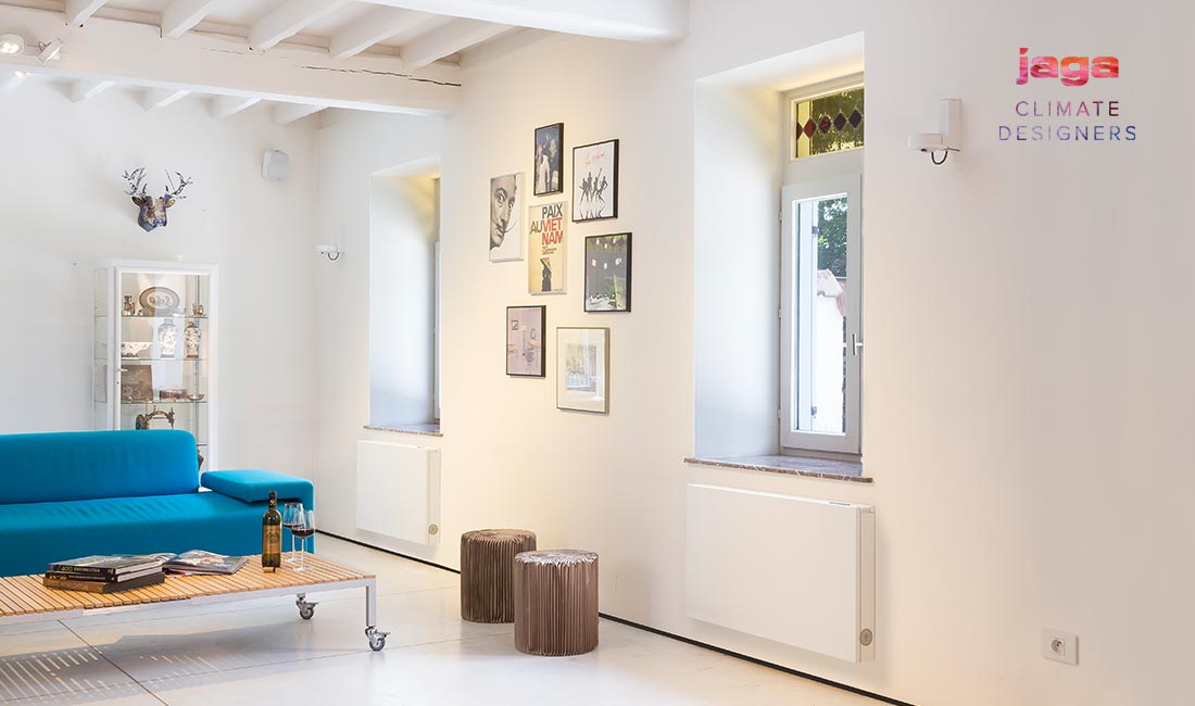 Aerotermia con radiadores