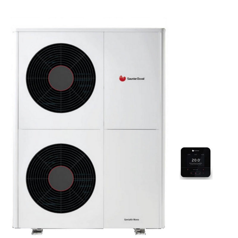 Instalación Aerotermia saunier duval air max 12