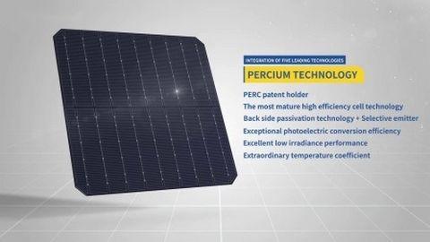 celula solar PERC JA Solar 