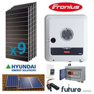 Kit solar fornius en24 hyundai 4320w