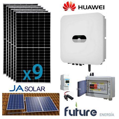 Instalación Kit Solar huawei JA Solar 4160W