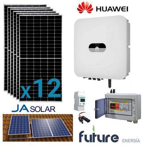 Instalación Kit Solar huawei JA Solar 5520W